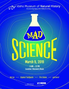 Family Fun Day: Mad Science @ Idaho Museum of Natural History | Pocatello | Idaho | United States