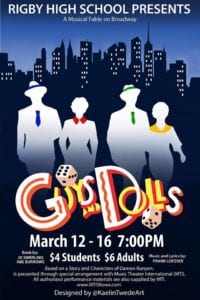 Rigby High School Performing Arts Presents Guys & Dolls @ Rigby High School Auditorium | Rigby | Idaho | United States