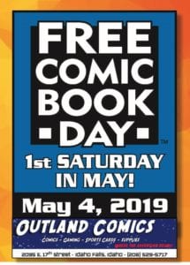 Free Comic Book Day 2019! @ Outland Comics | Idaho Falls | Idaho | United States