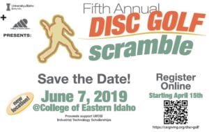5th Annual Disc Golf Scramble @ College of Eastern Idaho | Idaho Falls | Idaho | United States