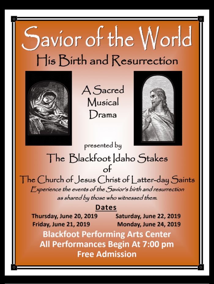 Savior of the World Musical Riverbend Communications