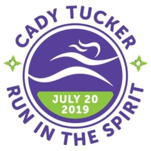 Cady Tucker Run in the Spirit- Relay, 5k/5M, kids fun run @ Freeman Park
