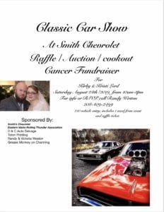 Classic car show cancer fundraiser @ Kirby & Kristi Lord cancer fundraiser | Idaho Falls | Idaho | United States