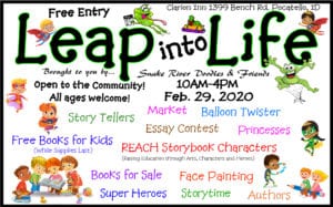 Leap into Life! Free Kid's Book Giveaway, Market, and Entertainment! @ Clarion Inn