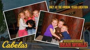 Photos with Bear Cubs at Cabela's @ Cabela's