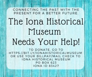 Save the Museum - Fundraiser and Season Opening - Iona Historical Museum @ Iona Historical Museum