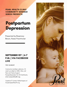 Postpartum Depression | A PHC Community Seminar