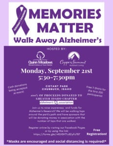 Walk Away Alzheimer's @ Cotant Park