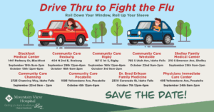Drive Thru to Fight the Flu -  Channing @ Channing Community Care
