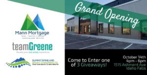 Grand Opening! @ Mann Mortgage, Summit Spine and Sport Chiropractic, and Team Green Real Estate