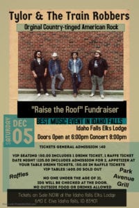 Tylor & The Train Robbers Concert @ Idaho Falls Elks Lodge