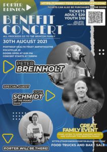 Porter Brinton Benefit Concert @ Portneuf Health Trust Amphitheatre