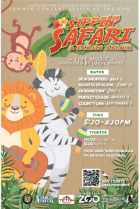 Sippin' Safari Concert Series @ Idaho Falls Zoo