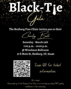 Rexburg Free Clinic Black-Tie Gala @ Woodman Ballroom