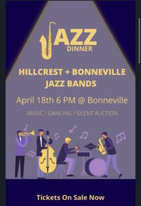 HHS and BHS Jazz Band Annual Jazz Dinner @ Bonneville high school