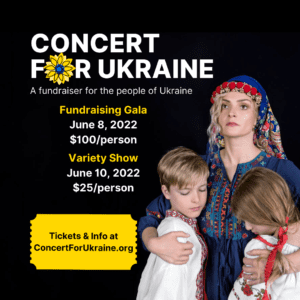 Concert for Ukraine Fundraising Gala @ The Downtown Event Center
