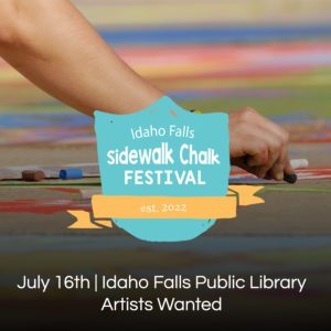 Sidewalk Chalk Festival @ Idaho Falls Public Library