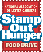 Letter Carriers Stamp Out Hunger Food Drive @ Your Mailbox!