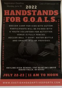 Soccer Camp for Children with Autism @ Handstands for G.O.A.L.S.