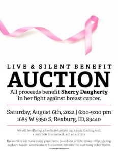 Live & Silent Auction for Sherry Daugherty @ Benson Subdivision