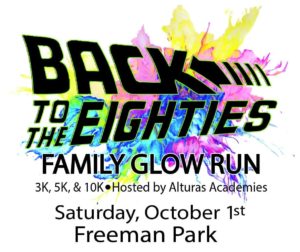 “Back to the 80s” Family Glow Run @ Freeman Park