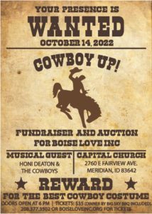 Cowboy Up! BBQ Dinner and Auction @ Capital Church