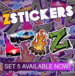 Z103 STICKER STOP @ WEEBEE TOYS @ WEEBEE TOYS
