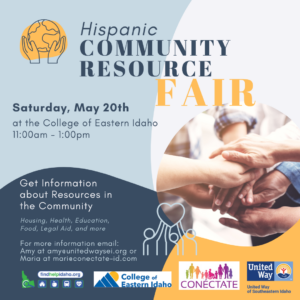 Hispanic Community Resource Fair @ College of Eastern Idaho Cafeteria