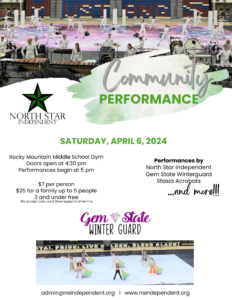 North Star Independent Community Performance @ Rocky Mountain Middle School
