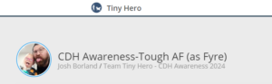 CDH Awareness-Tough AF (as Fyre) Fundraising @ Mel's Lock and Key and Online